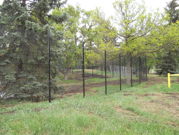 Commercial Wire Mesh Park Perimiter Fencing